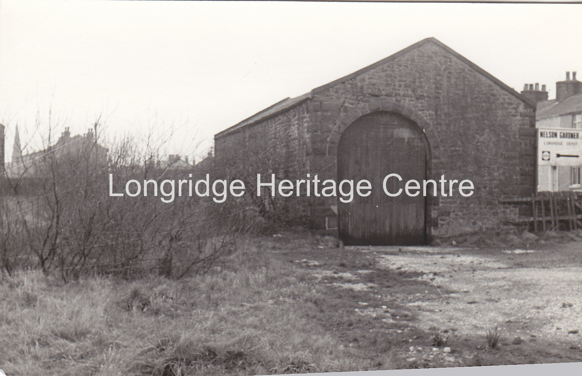 6992C - Whittle's Mill - Railway goods shed from the buffer stops site - 1970